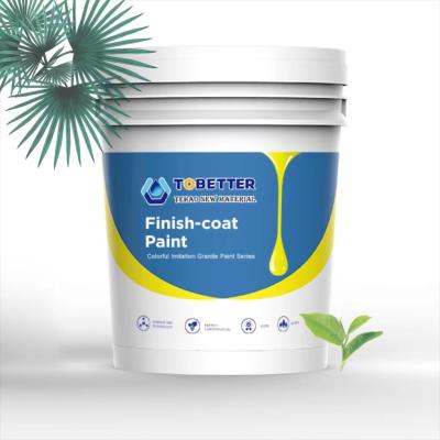 China Matte Exterior Acrylic Finish Coat Paint Same As Dulux Topcoat Protection for sale