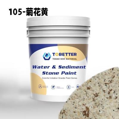 China 105 Imitation Stone Paint Building Coating Natural Concrete Wall Paint Outdoor Texture for sale