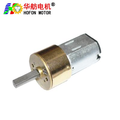 China Hofon Gear Motor GM14-N20VA DC Micro Gearbox Reducer Low Speed Reduction Electric Motor For Smart Mini Tools for sale
