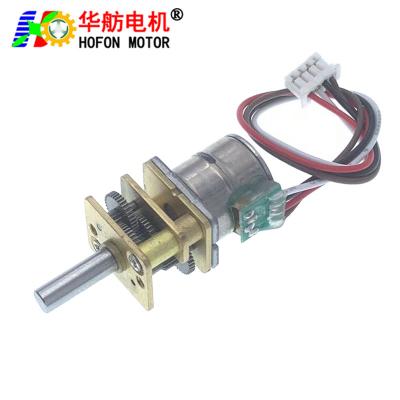 China Hofon 10mm GM12-10BY Small volume DC Stepping reduction Stepper gear reducer for Optical lens for sale