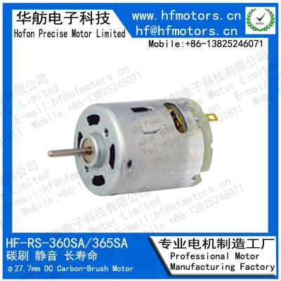 China Permanente de Magneetmotoren rs-360SA van 3V 6V 6600RPM 60mA Gelijkstroom Te koop