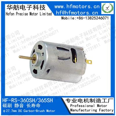 China 14500RPM 240mA Permanent Magnet Electric Motor RS-360SH/365SH for sale