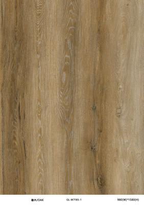 China Wood Splicing UV DIY Oak Stone PVC Vinyl Laminate Flooring Modern Western Style GL-W7185-1 for sale