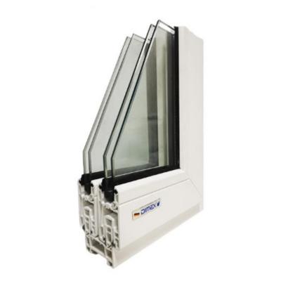 China L60 Sliding Windows And Doors UPVC Profiles High UV Resistance for sale