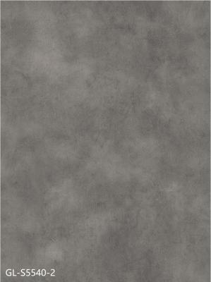 China Eco Friendly Grey Cement Vinyl Flooring Unilin Click GKBM GL-S5540-2 for sale