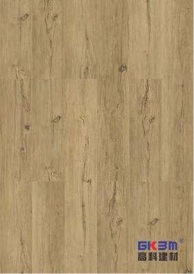 China 5mm Wood Grain SPC Flooring Unilin Click Beach Sunset Burlywood Eco Friendly GKBM MJ-W6003 for sale