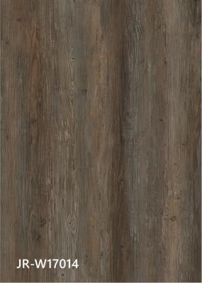 중국 자외선 저항하는 유닐린 클릭 시멘트 소나무 벌이우드 나무 무늬 GKBM JR-W17014에 바닥을 까는 반대 환경 오염적 SPC 클릭 판매용