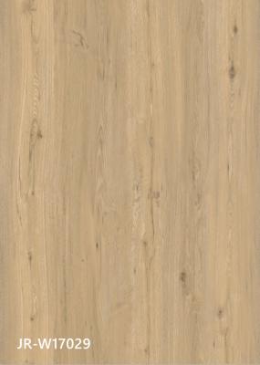 China 6mm SPC Plank Flooring Fluid Retardant UV Prevention Unilin Click Oak Burlywood Wood Grain GKBM JR-W17029 for sale