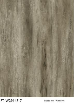China GKBM FT-W29147-7 Anti Slip Fireproof Vinyl SPC Flooring Jump Color Wood Grain Click Stone Composite for sale