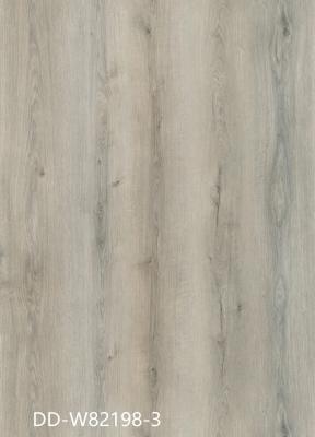 China Wood Grain SPC Vinyl Flooring Planks Gray Brown Jump Non Glue GKBM DD-W82198-3 Te koop