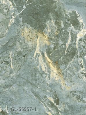 China Spruce Green Marble Vinyl Flooring Seamless Scratch Resistant GKBM Greenpy GL-S5557-1 for sale