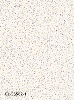 China Cream Granite Stone Polymer Composite Vinyl Flooring 1220mm GKBM GL-S5562-1 for sale