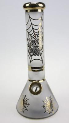 China Tubos de cristal de la cachimba del tubo de agua del cubilete del tubo de agua de Borosilicate de 8 pulgadas que fuman en venta