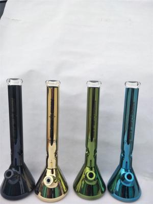 China Frosted Borosilicate Glass Smoking Set Custom Glass Bong 12Inch for sale