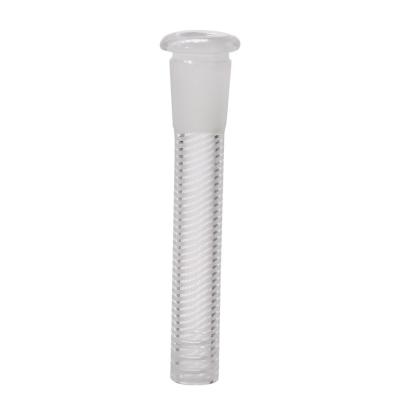 China Downstem Water Smoking Pipe 18mm 14mm Glass Tube Adapter for sale