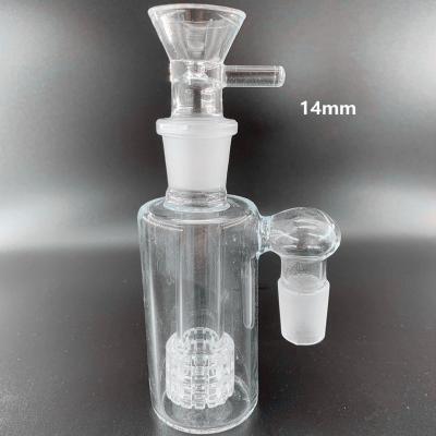 China Downstem Glass Ash Catcher Hookah Shisha Water Percolators 14mm 19mm for sale