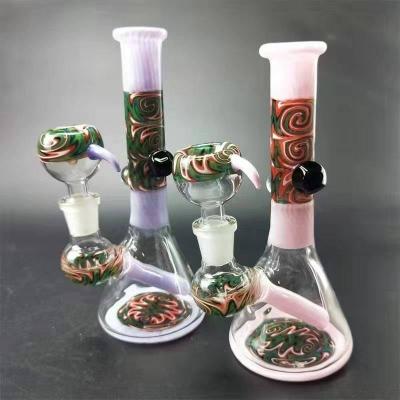 China Mini Smoking Glass Water Bongs Small Weed Tobacco Pocket Pipes for sale
