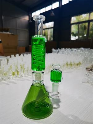 China el agua de cristal gruesa de 5m m Bongs el Borosilicate 18 pulgadas - hielo multicolor alto Perc Glass Bongs en venta