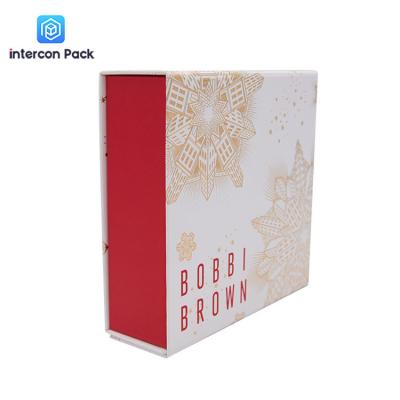 中国 Customizable Color Wrapping Paper Gift Box , Flip Folding Packaging Boxes 30x28x16cm 販売のため