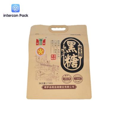 China Resealable Paper Plastic Composite Bag Hot Pressing For Potato Chips Crisp for sale