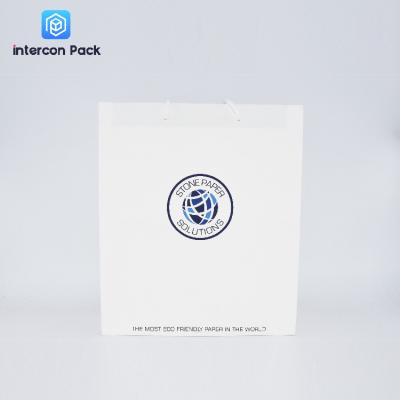 China 115gsm Stone Paper Tote Bag 10.63x8.27 Inch Stone Paper Products for sale