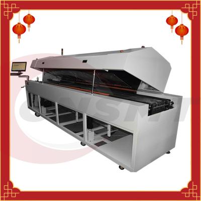 China Flujo Oven Machine 380V 50Hz CNSMT H8835M del vacío de SMT de 8 zonas en venta