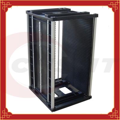 China Plastic PCB Storage PCB Magazine Rack ESD Handle 254mm 5 Sheets for sale