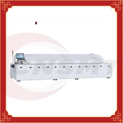 China 64KW SMT Reflow Oven Zones 8 PCB size 508mm nitrogen reflow soldering for sale