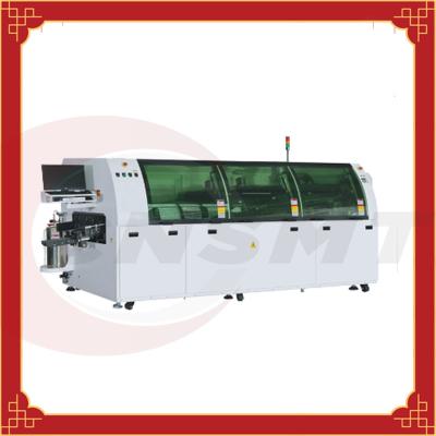 China SMT Nitrogen Air Lead Free Wave Solder Machine 21.6KW 1800mm/min for sale