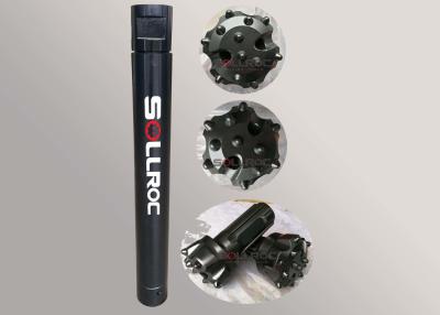 China Color negro abajo del agujero martillo de perforación, agua bien de perforación martillo baja presión de aire en venta
