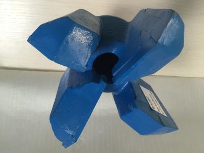 China Chevron Type Drag Drill Bit Three Or Four Wings For Midium Or Hard Grounds for sale