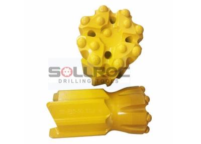 China T45-89mm Yellow Color Retrac Body Button Bit For Tophammer Drilling for sale