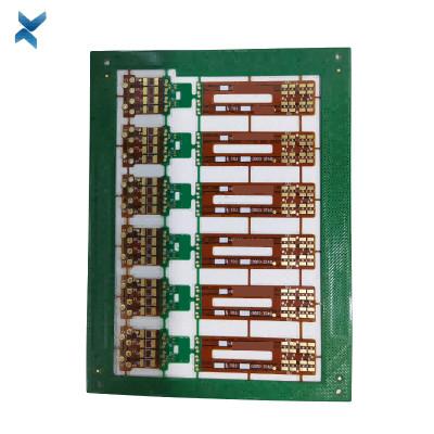 China Single Sided Rigid Flex PCB Board With HASL Immersion Gold Surface Finishing for sale