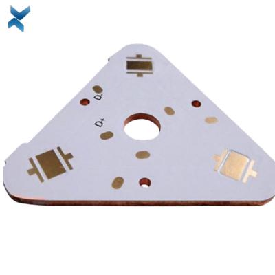 China Metal Core Copper Base PCB Board Triangle Shape For Switching Regulators for sale