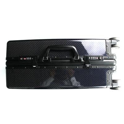 China Carbon Fiber Suitcase 100% Full Real Carbon Fiber Luggage for sale