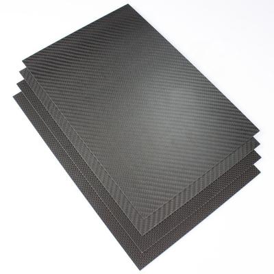 Chine plaque de feuille en fibre de carbone de haute qualité 1mm 1,5mm 2,5mm 3mm feuilles stratifiées en fibre de carbone fabricants à la promotion à vendre