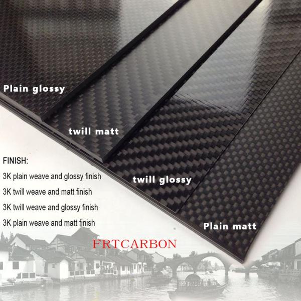 Quality provide CNC cutting Carbon Fiber fibre sandwich composite board/sheet from FRT for sale