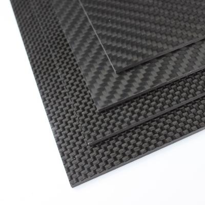 China 100% carbon fiber panel  light weight 3k carbon fiber sheet custom CNC carbon fiber part with factory price for sale
