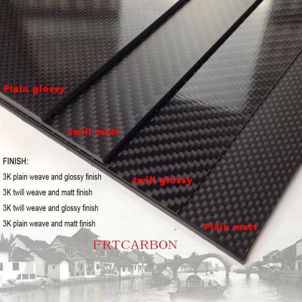 Quality 100% carbon fiber panel light weight 3k carbon fiber sheet custom CNC carbon for sale