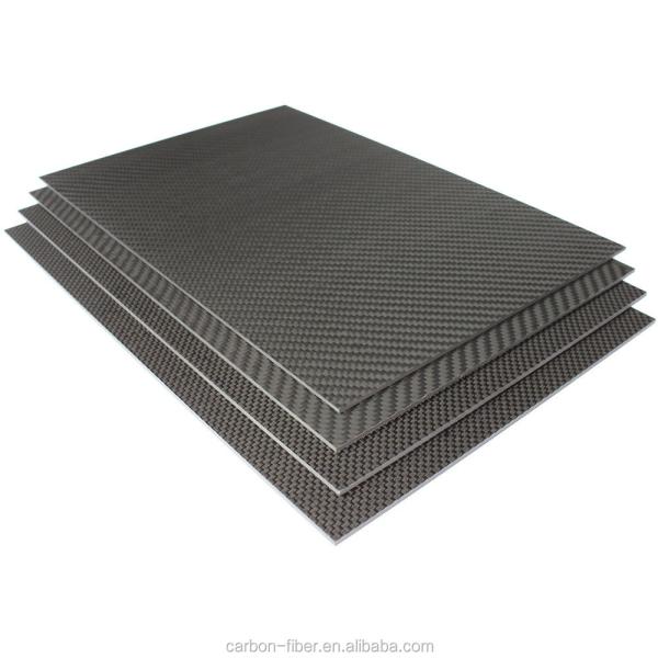Quality Factory best selling 3mm 3k laminated carbon fiber sheet in carbon fiber fabric 200*300mm for sale