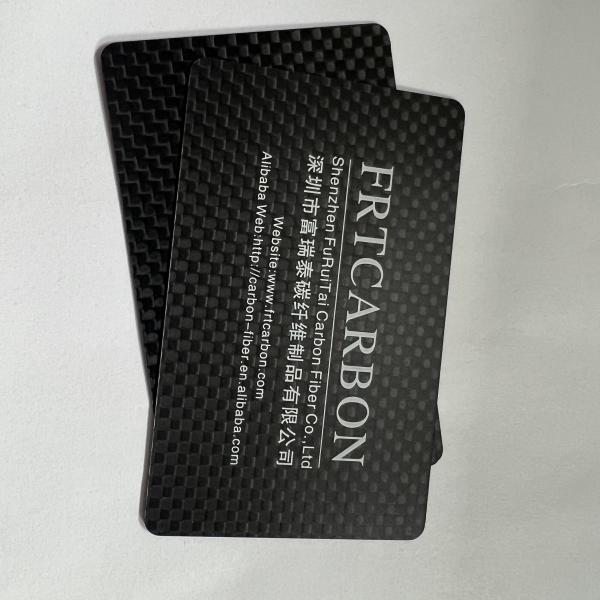 Quality Carbon Fiber Machining Service Business Card Print CNC Cutting Frames Part For for sale