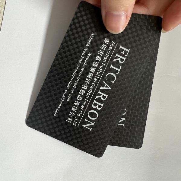 Quality Carbon Fiber Machining Service Business Card Print CNC Cutting Frames Part For for sale