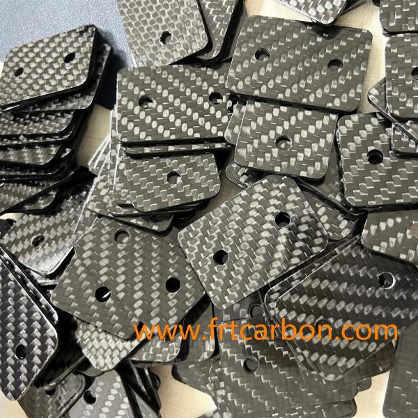 Quality Carbon Fiber Machining Service Business Card Print CNC Cutting Frames Part For for sale