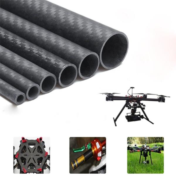 Quality 8mm 10mm Carbon Fiber Square Pipe Carbon Fiber Rectangular Tube Wholesale for sale