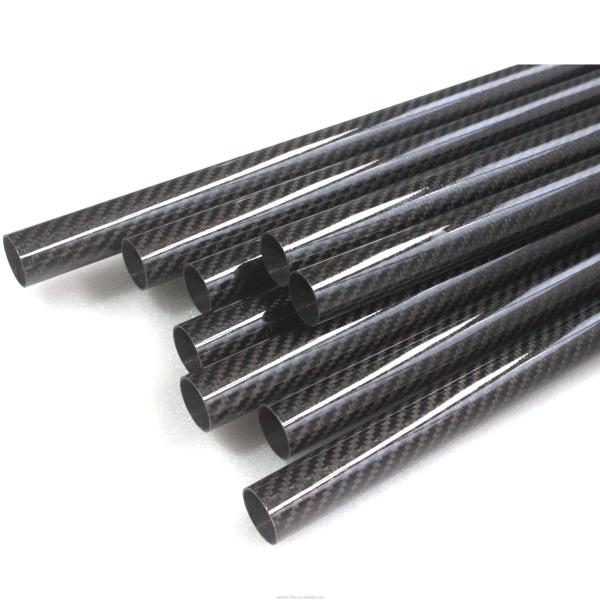 Quality 1 Inch 1 2 Inch Carbon Fiber Square Tube High Modulus 3k 50mm for sale