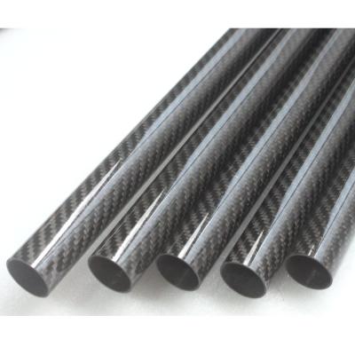 Quality 4 5 6 Carbon Fiber Tube Large Dimension High Strength Carbon Fiber Rod for sale