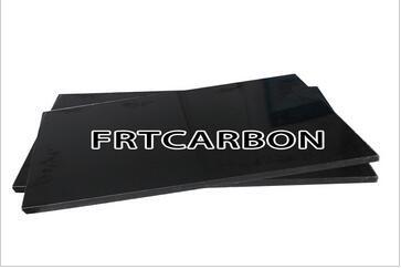 China Hoja de paneles de placas uniformes de fibra de carbono sólida de 1 mm en venta