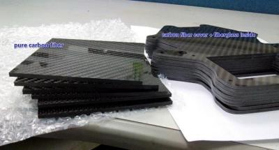 China Carbon Fiber Look Mixed Fiberglass Plate Panel Sheet 1mm for sale