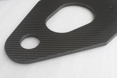 China Carbon Fiber Cnc Service Carbon Fiber Plate CNC Machining Parts For Copter Frame/FPV for sale