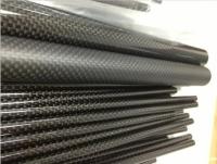 Quality Low Weight Small OD Round Carbon Fiber Tubes 6mm 7mm 8mm 10mm 12mm 13mm for sale